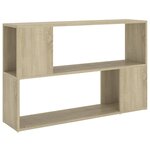 vidaXL Bibliothèque Chêne Sonoma 100x24x63 cm Bois d'ingénierie