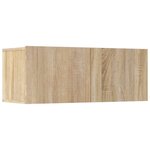 vidaXL Ensemble de meubles TV 5 Pièces Chêne sonoma Bois d'ingénierie