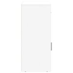 vidaXL Armoire de rangement blanc 56 5x39x90 cm bois d'ingénierie