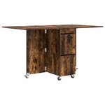 vidaXL Table à dîner 2 Pièces 140 x 80 x 77 cm Bois d'ingénierie