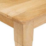vidaXL Table basse Marron 110 x 55 x 77 cm Bois de mangue massif