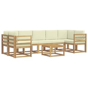 vidaXL Ensemble de canapés d'extérieur 6 pc