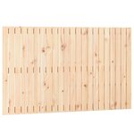 vidaXL Tête de lit murale 140x3x90 cm Bois massif de pin