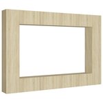 vidaXL Ensemble de meubles TV 8 Pièces Chêne sonoma Bois d'ingénierie