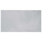 vidaXL Tapis en Fourrure Synthétique de Lapin Olite Gris 60 x 110 cm