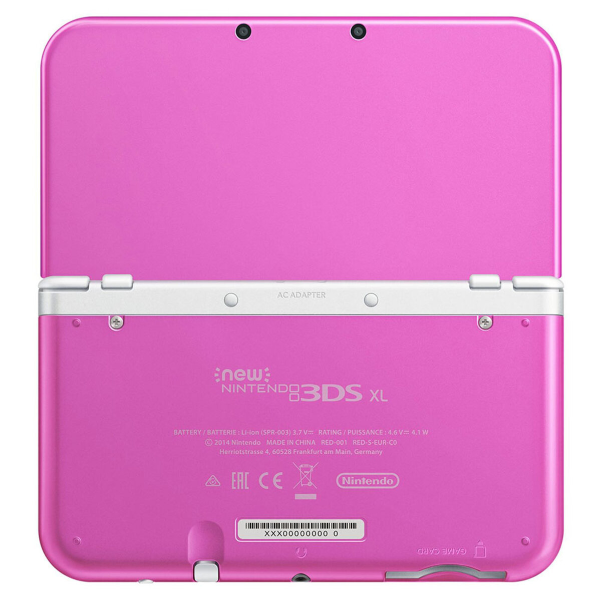 Nintendo nintendo new 3ds xl (rose / blanc) - console de jeux