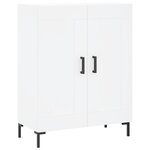 vidaXL Buffet blanc 69 5x34x90 cm bois d'ingénierie