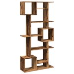 vidaXL Bibliothèque vieux bois 92x29x188 cm bois d'ingénierie