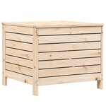 vidaXL Repose-pied de jardin 62x63 5x53 5 cm bois de pin massif