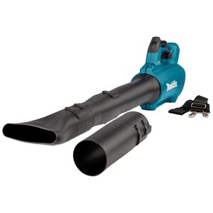 Makita souffleur à feuilles avec batterie 18 v noir et bleu