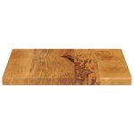 vidaXL Dessus de table 60x60x3 8 cm carré bois massif manguier