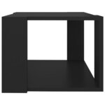 vidaXL Table basse Noir 40x40x30 cm Bois d'ingénierie