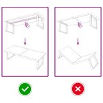 vidaXL Étagère murale 140x60x(2-6) cm bois de chêne massif non traité