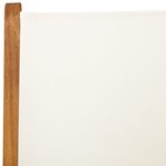 vidaXL Chaises inclinables de jardin lot de 8 tissu et bois massif