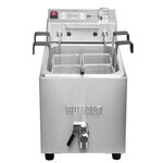 Cuiseur à pate professionnel à poser - 1 cuve 8 l - buffalo -  - inox8 285x520x430mm