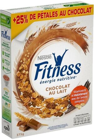 Nestlé Fitness Flakes Chocolat 375g