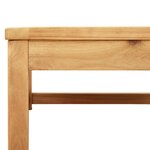 vidaXL Salon de jardin 6 Pièces avec coussins bois d'acacia solide