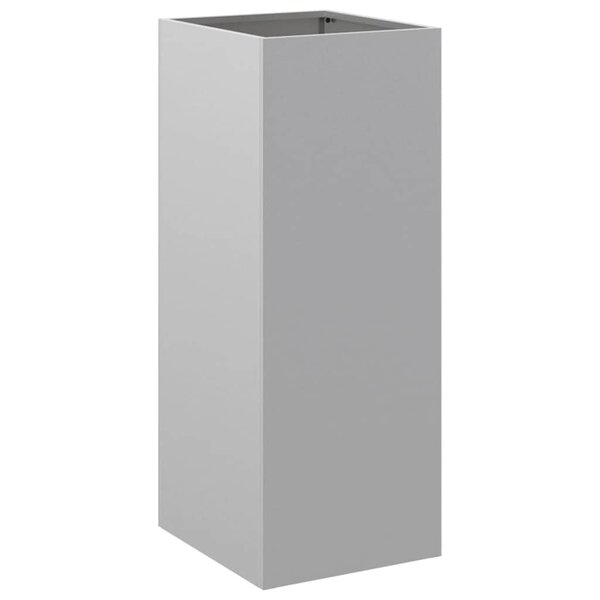 vidaXL Jardinière argenté 32x29x75 cm acier galvanisé