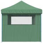 vidaXL Tente de fête 279 x 410 x 315 cm Vert Tissu Oxford