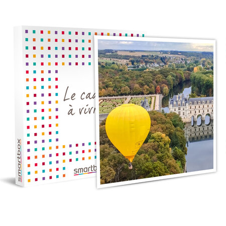 Smartbox - coffret cadeau - vol en montgolfière d'exception en duo au-dessus du château de chenonceau