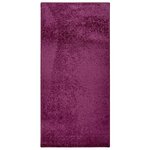 vidaXL Tapis à poils souples antidérapant 115x170 cm Violet