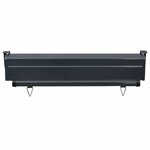 vidaXL Auvent latéral de balcon 85x250 cm Marron