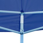 vidaXL Tente de fête Bleu 291 x 580 x 315 cm Tissu Oxford