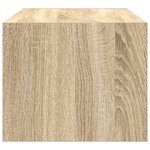 vidaXL Meuble TV chêne sonoma 60x31x25 5 cm bois d'ingénierie