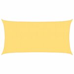 vidaXL Parasol en PEHD rectangulaire 2x4 m Beige