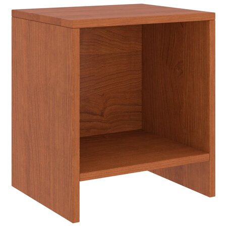 vidaXL Table de chevet Marron miel 35x30x40 cm Bois de pin massif