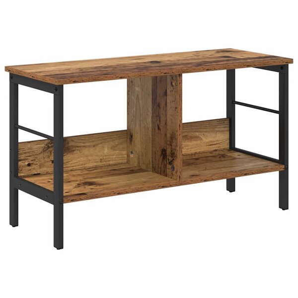 vidaXL Étagère Bois Ancien 82 x 32 x 47 cm Bois d'ingénierie