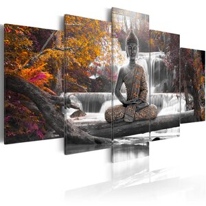 Tableau - autumn buddha l x h en cm 100x50