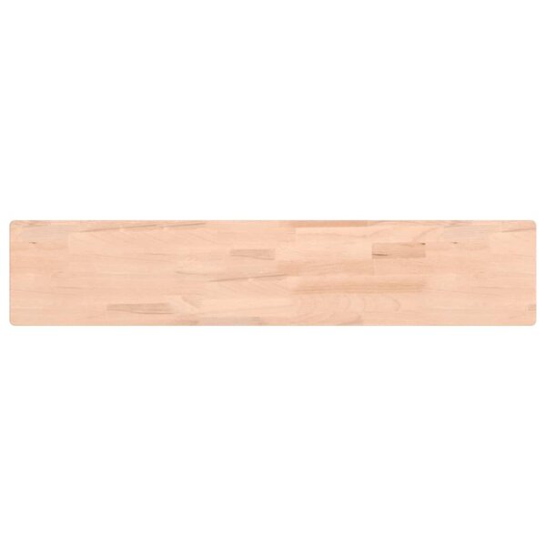 vidaXL Étagère murale 100x20x4 cm bois massif de hêtre
