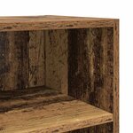vidaXL Meuble TV Marron 69.5 x 30 x 50 cm Bois d'ingénierie