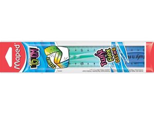 Twist'n Flex Règle 20 cm disponible en différents coloris Aléatoire MAPED
