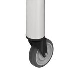 vidaXL Table de travail de cuisine avec roues 100x60x85 cm Inox