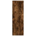 vidaXL Supports pour plantes 2 Pièces chêne fumé bois d'ingénierie