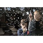 Marqueur Craie Liquide 4090 Jaune fluorescent Pointe Biseautée 4-15 mm x 5 EDDING