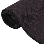 vidaXL Tapis lavable anthracite 400x300 cm antidérapant