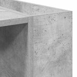 vidaXL Table basse Gris béton 95 x 50 x 34 cm Bois d'ingénierie