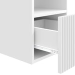 vidaXL Armoire de salle de bain Blanc 30 x 44 5 x 50 cm