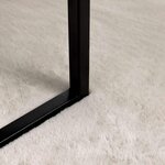 vidaXL Tapis en Fourrure Synthétique de Lapin Olite Beige 80 x 200 cm