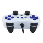 Manette filaire blanche Real Madrid pour Switch