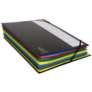 Trieur rigide ORDONATOR 9 comp ass. x 6 EXACOMPTA