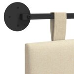 vidaXL Tête de lit suspendue Tissu