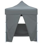 vidaXL Tente de fête 200 x 200 x 315 cm Anthracite Tissu Oxford