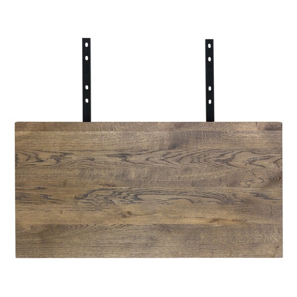 2 rallonges de table en chêne fumé huilé à bord droit 50 x 95 cm