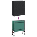 vidaXL Housse pour mobilier d'extérieur 165 x 70 x 185 cm