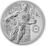 Monnaie en argent 10 dollars g 93.3 (3 oz) millésime 2023 green lantern dc