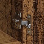 vidaXL Haut Armoire Bois ancien 50 x 42 5 x 185 cm Bois d'ingénierie